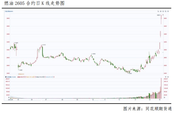  燃油三连板涨停背后霍尔木兹海峡供应断崖预期推动价格狂飙 新闻