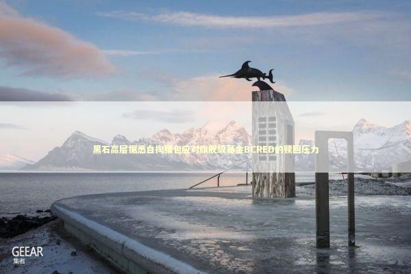 黑石高层据悉自掏腰包应对旗舰级基金BCRED的赎回压力