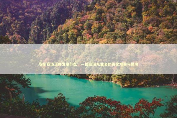 安全赛道正在发生什么：一位资深从业者的真实观察与思考 IT技术